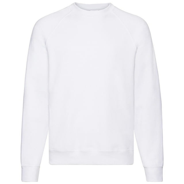 Fruit Of The Loom Mens Classic Heather Raglan Sweatshirt