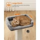 thumbnail image 3 of Rascador para gatos FEANDREA con percha y rascador de sisal, 3 of 9