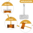 thumbnail image 4 of FELTECHELECTR Decantador de whisky con forma de martillo, decantador personalizado, decantador de licor, botella de whisky, 4 of 6