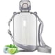 thumbnail image 1 of 750ml Water Bottle, Sport Water Bottle, Slim Water Bottle, Leak Proof Water Bottles, Camping Water Bottle, Water Bottle with Strap Suitable (Gray), 1 of 3
