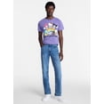 thumbnail image 2 of Hello Kitty and Friends Rainbow Men's and Big Men's Tie Dye Tee, Sizes S-3XL, 2 of 5