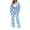 Sky Blue, variant on Edvintorg Outfits for Women 2 Piece Sets Fall Winter Crew Neck Long Sleeve Zip up Jacket and Wide Leg Pant Woman Clothes Sky Blue S-XL