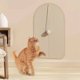 thumbnail image 4 of Rascador de Sisal: Almohadilla Resistente para Pared, Protector de Sofá y Tablero de Juego para Gatos de Interior, 55 X 32 Cm, Beige, 4 of 6