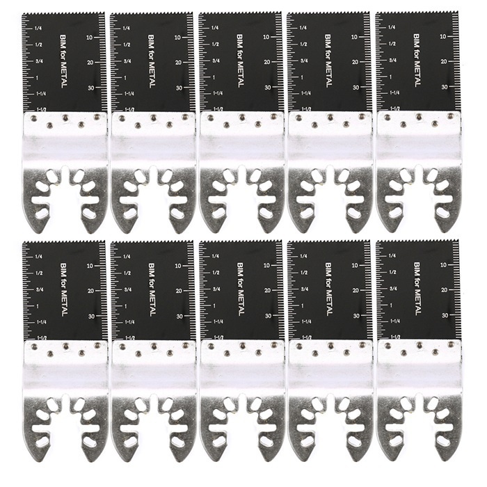 10 Pc Oscillating Bi-Metal Saw Blade For Fein Multimaster Makita BOSCH Dremel