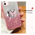thumbnail image 3 of Glitter Cover Compatible with Samsung Galaxy A05S Case Butterfly Kickstand Case for Samsung A05S Soft TPU Electroplated Bling Shockproof Shell for Women Girls Cover for Galaxy A05S, 3 of 7