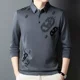 thumbnail image 2 of Sudaderas holgadas para hombre, polos nuevos para hombre, camisetas originales de manga larga estampadas, tendencias de moda 2024, estilo coreano de lujo informal, 2 of 5