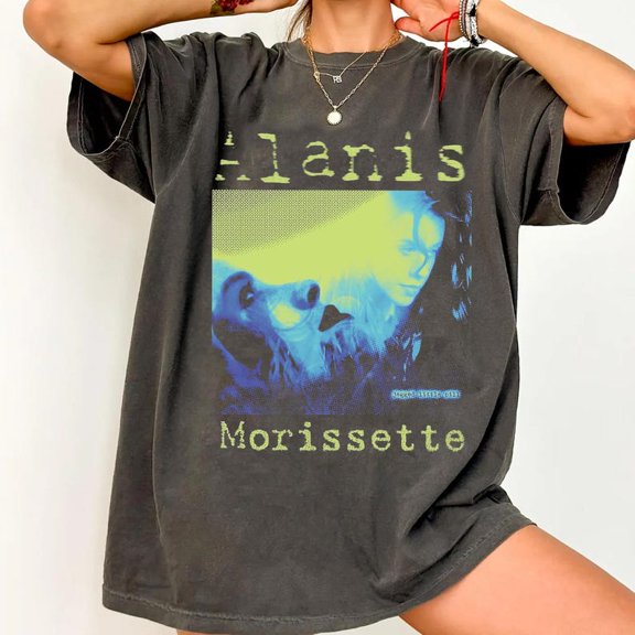 Comfort Colors Alanis Morissette T-Shirt | Vintage 90s Retro Rock Tee | Classic Concert Merch