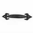 thumbnail image 3 of Renovators Supply Black Wrought Iron Cabinet Handle 4.8" L Dresser Door Pulls, 3 of 6