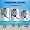 thumbnail image 5 of GZHJMY Beach Towel for Women Girls, Cow Bath Towel, Oversized Lightweight Sport Towel, 31x63 Inch, 5 of 7