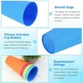 thumbnail image 2 of NOGIS 12 Pack Reusable Kids Plastic Cups, 5.6 oz Children Drinking Cups Tumblers, Plastic Tumblers, Unbreakable Plastic Drinking Glasses - Colorful Stackable Party Cups Set (Pack 12-5.6oz), 2 of 8