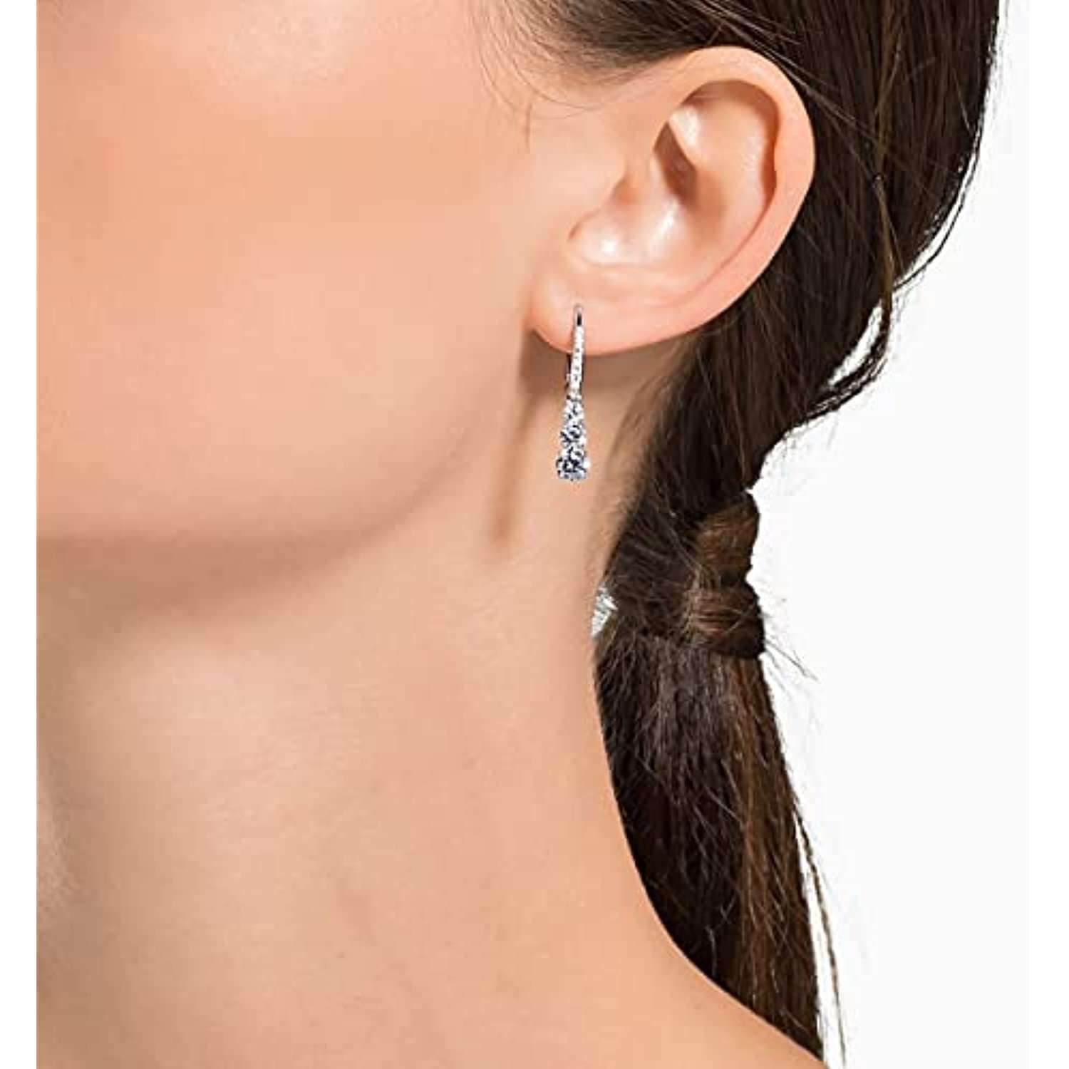 Swarovski Attract Trilogy Pierced Earrings