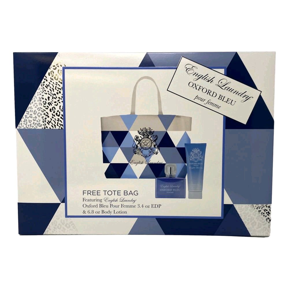 English Laundry Oxford Bleu Femme Eau de Parfum 3.4 fl.oz Spray Unboxed  New!! 819029016417
