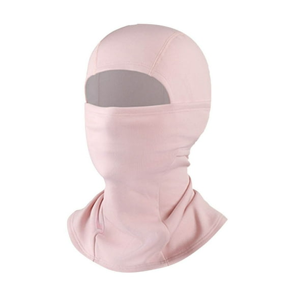 2025 Winter Kid's Cycling Face Mask Cold And Windproof Outdoor Bicycle And Motorcycle With Fleece Face Protection Skiing Face Mask Pink