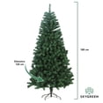 thumbnail image 2 of Árbol de Navidad 1.80 m 800 Ramas Frondoso y Realista, 2 of 5