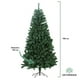 thumbnail image 3 of Árbol de Navidad Pino Artificial 1.80M Frondoso Color Verde + Juego de 124 Esferas y Adornos Decorativos Skygreen verde, 3 of 7