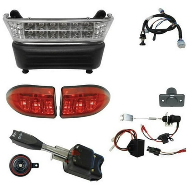 Deluxe LED Light Kit for Club Car Precedent Electric Golf Carts 2008.5