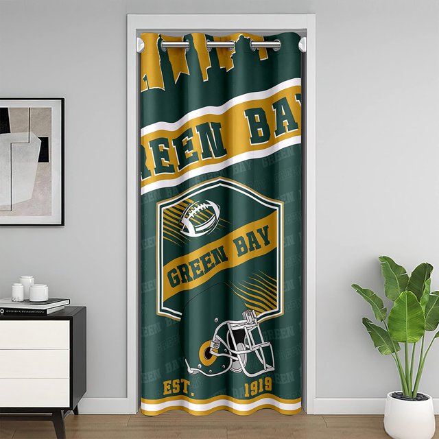 Erosebridal American Football 01,Sport Gamer 02,Rugby Print Decor (Green Bay)