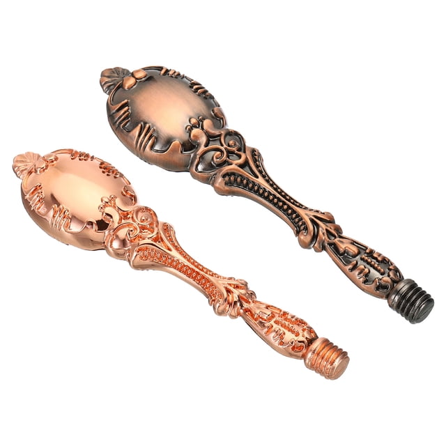Unique Bargains Wax Seal Stamp Handle Only Metal Handle Replacement Sealing Stamp Handles Style 1, Copper Rose Gold 2 Pack