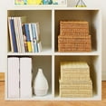 thumbnail image 4 of Woven Storage Basket With Lid Rattan Sundries Storage Box Wicker Basket Handmade, 4 of 5