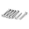 thumbnail image 2 of M4x30mm 316 Stainless Steel Flat Head Hex Socket Cap Screw Bolt Fastener 10pcs, 2 of 5