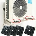 thumbnail image 1 of 4Pcs Rubber Shock Absorbing Pads for Air Conditioner Vibration Control, 1 of 8