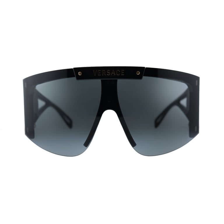 Versace Womens Shield Sunglasses VE 4393 Black Plastic Frame  display picture 1