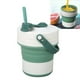 thumbnail image 5 of Taza de café ANGGREK de silicona 450 ml verde ágata para viajes familiares de negocios, 5 of 8