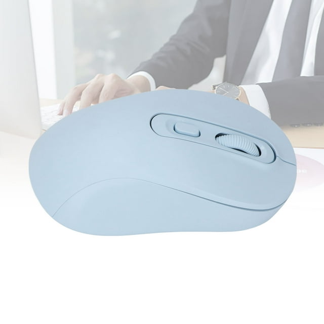 Mouse, Mouse with USB Mini Receiver, 2.4G Ergonomic Optical Mouse for Laptop, PC, Computer, Portable Mouse with Scrolling and Tracking, 2400 DPI, 3 Adjustment Levels