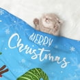 thumbnail image 2 of Yiaed Merry Christmas Gnome Print Dog Blankets-Cat Blanket Washable for Couch Protection,Puppy Blanket, Soft Plush Reversible Throw Furniture Protector-Medium, 2 of 8