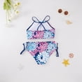 thumbnail image 3 of Esho Girls Summer Swimsuits Bikinis Bathing Suit, 2 Pieces, Size 7-12 Years, 3 of 8