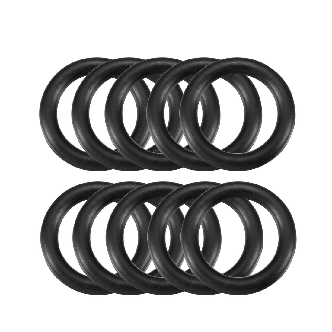 Unique Bargains Black 20mm x 14mm x 3mm Rubber Oring Oil Seal Sealing
