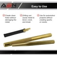 thumbnail image 3 of Brass Punch Set - 2 Piece Brass Drift Pin Punch Set - Mechanic’s Non-Marring Chisel Punches for Vehicles, 3 of 7