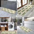 thumbnail image 2 of Beige Crocodiles Hearts Pattern Kitchen Rug Mat,Kitchen Runner Rugs Non Skid Washable,Decorative Kitchen Floor Mats for Kitchen,Sink,Laundry,17"X47", 2 of 5