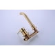 thumbnail image 4 of Brass Bathroom Sink Faucet, Wall Mounted, Brushed Gold, 4 of 5