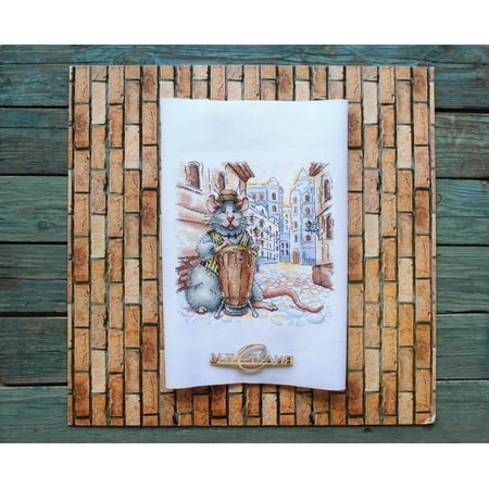 UPC: 4627128731416 | Cross-Stitch Kit Italian Streets SNV-699 Rat Embroidery