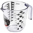 thumbnail image 3 of Taza de medir de plástico Chef Craft Select 4 tazas transparente, 3 of 3
