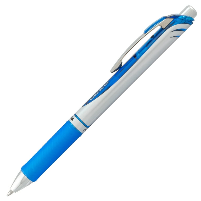Pentel Energel Click Pen Blue
