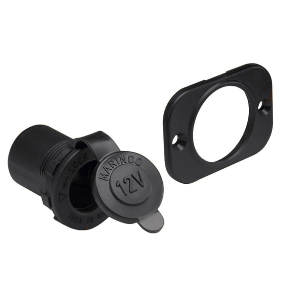 Marinco 12VRC Sealink Deluxe 12V Receptacle | Bundle of 2