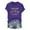 Purple, variant on PUMXQ Fantasy Wizard Magic Themed Casual Cotton Tops, Crew Neck Regular Short Sleeve Funny Sarcasm Magic Wand & Wizard Hat Letter Print Everyday Wear Tee Purple XL