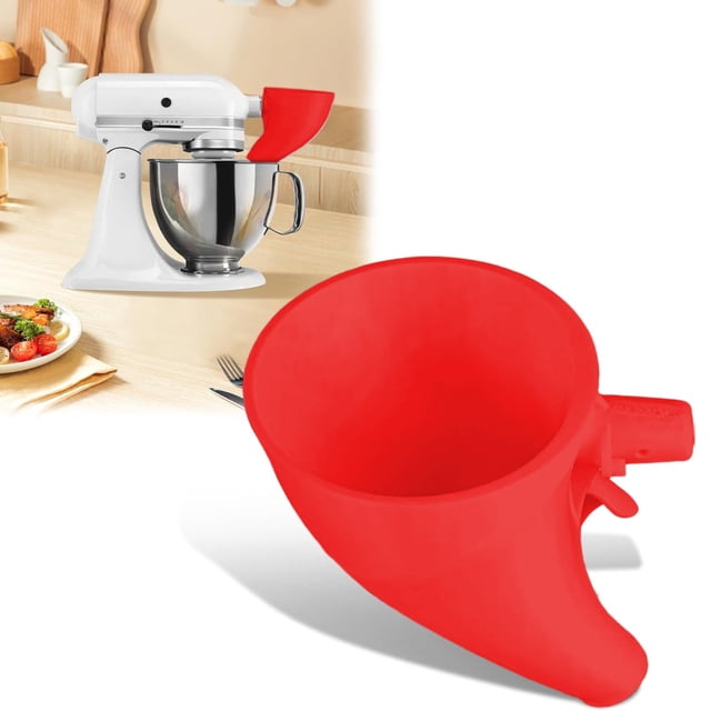 Flour Funnel For Kitchen Aid Mixer KSM150 5 | Icing/Egg Liquid Funnel For Kitchen Aid Tilt Head Stand Mixer