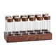 thumbnail image 1 of Bodegas de café de vidrio, contenedor de almacenamiento de granos de café, contenedor de alimentos rellenable 12 hoyos 22g, 1 of 9