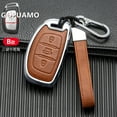 thumbnail image 5 of Car Key Case Cover For Hyundai IX25 IX35 I20 I30 I40 hb20 Santa Fe Creta Solaris 2017 3 Buttons Shell Accessories Car-Styling, 5 of 12