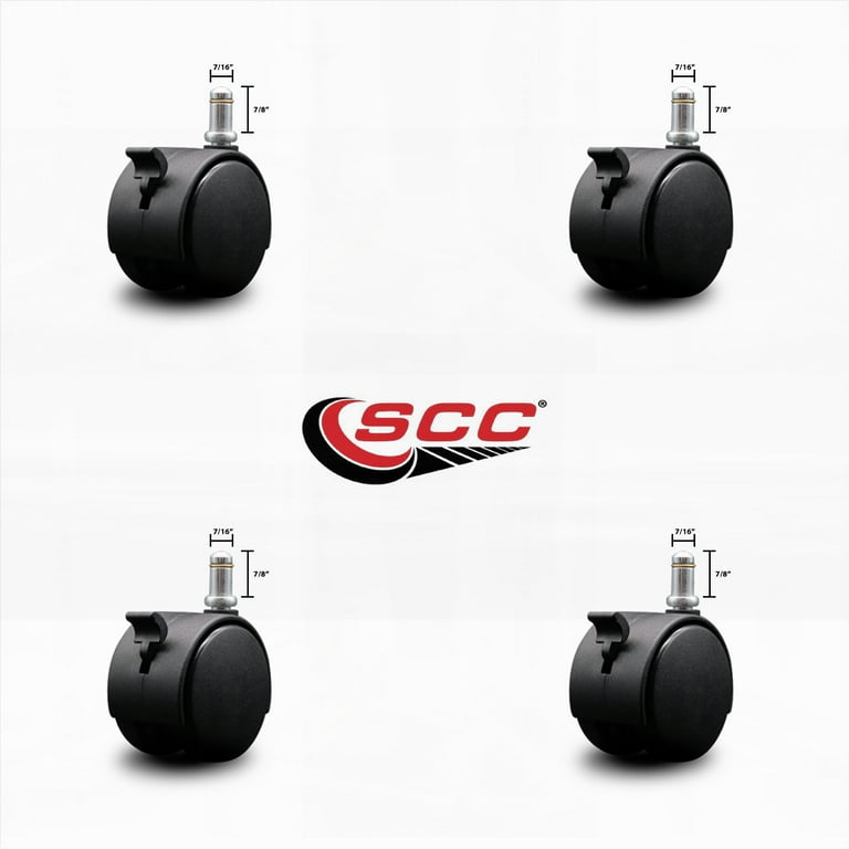 Chair wheels with brakes sales