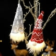 thumbnail image 4 of Plush Gnomes Battery Operated Nordic Style Long Hat Christmas Lighting Glowing Faceless Doll for Window Side, 4 of 8