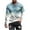 Blue, variant on Honeeladyy Autumn Men's Long Sleeve Round Neck T-Shirt 3D Digital Printing Pullover Casual Top #Ha-Blue-XXL