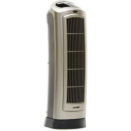 Lasko Electric Ceramic Tower Space Heater with Remote Control, 1500 W, (Best Rated Portable Ceramic Heaters)