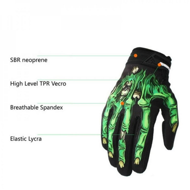Skeleton cycling gloves new arrivals