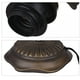 thumbnail image 4 of Lámpara de mesa Lámpara de mesita de noche con pantalla de vidrieras con base delgada de hoja de metal retro de 21 pulgadas, 4 of 8