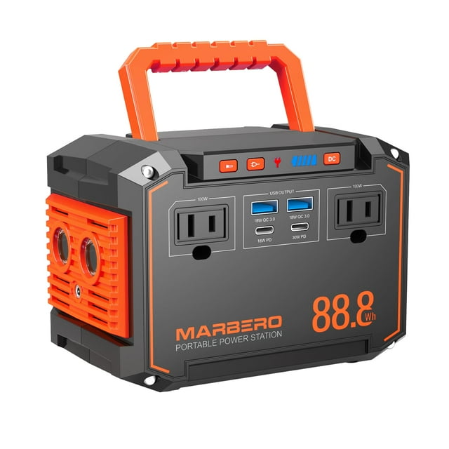 Central eléctrica portátil MARBERO M138 88,8 Wh 150 W AC 110 V