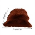 thumbnail image 3 of Winty Carpet,Floor Mat,Solid Color Plush Rug Office Home Fluffy Area Rug Bedroom Soft Furry Durable Rug,Area Rugs, 3 of 7